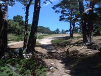 Llegando al Collado Ventoso