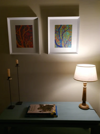 Detalle rellano escaleras